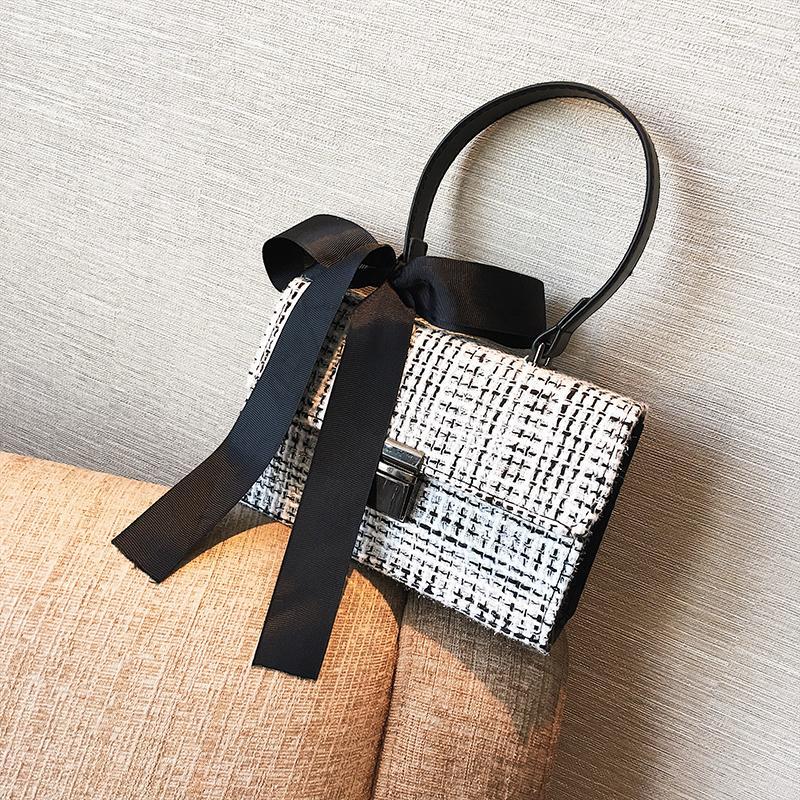 Túi messenger vuông màu trơn xách tay đeo vai đi làm