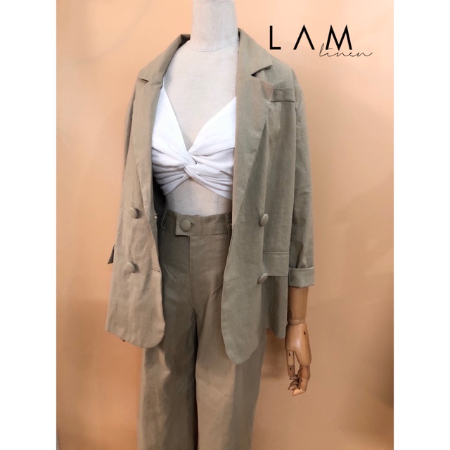 Set Blazer Linen