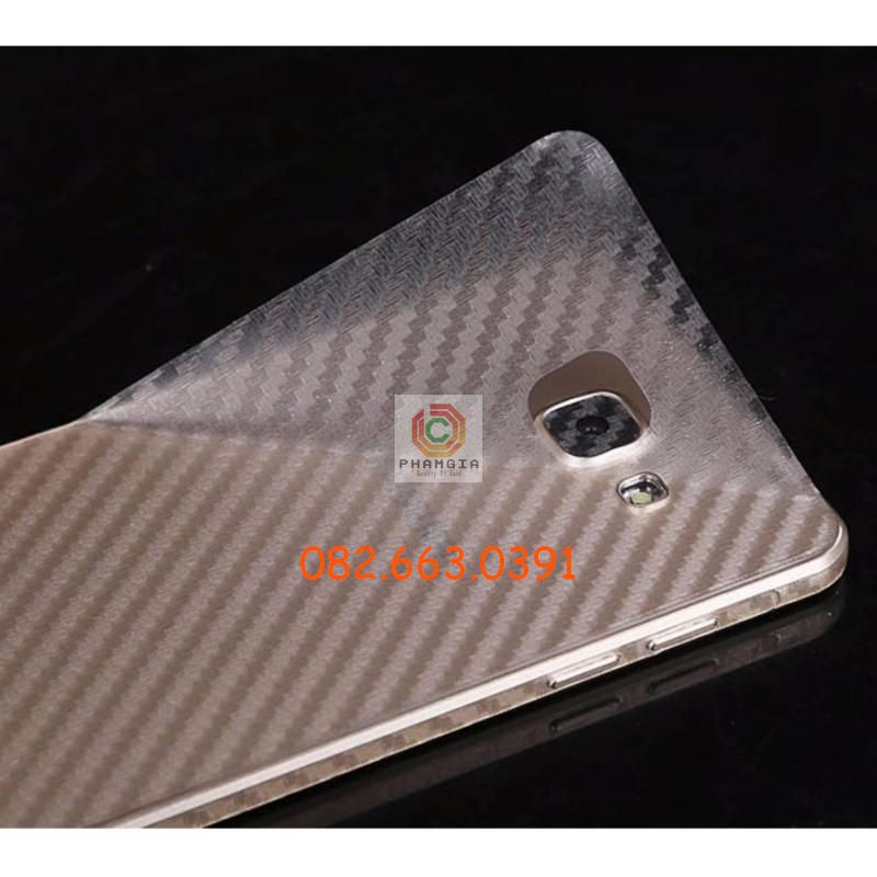 Miếng dán mặt lưng skin carbon Samsung Galaxy A3 2015/ A3 2016/ A3 2017