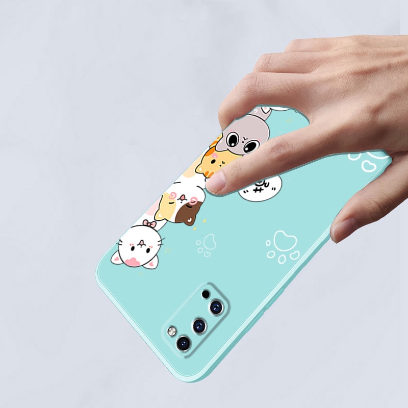 Ốp lưng samsung s20 ultra s20 plus s20 Fe samsung s20 ultra Ốp Điện Thoại Silicon Mềm Mịn Bảo Vệ Cho samsung s20 ultra s20 plus s20 Fe samsung s20 ultra DZMM01 viền vuông cute