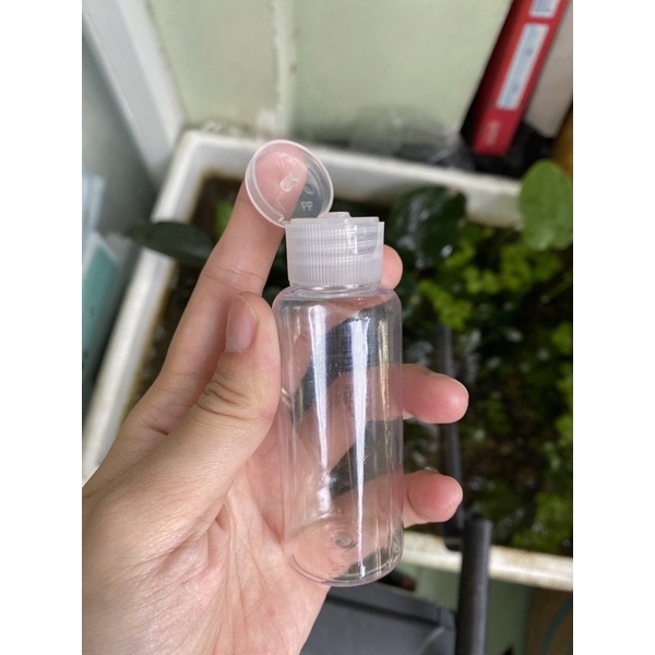 Chai nhựa vòi nhấn hoặc vòi xịt 50ml
