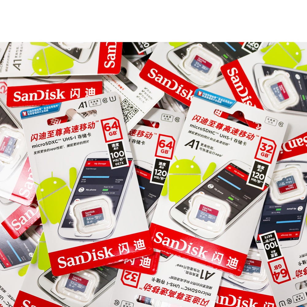 Thẻ Nhớ Sandisk MICRO SD 4Gb 8GB 16Gb 64Gb