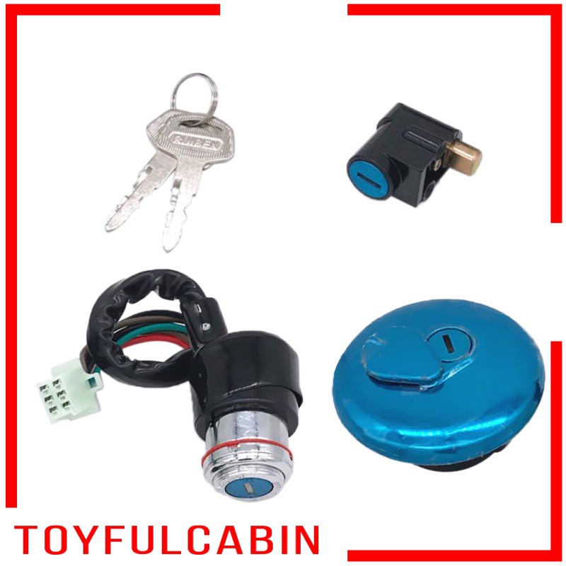 Bộ Ổ Khóa Khởi Động + Chìa Khóa Dành Cho Xe Mô Tô Suzuki GN125