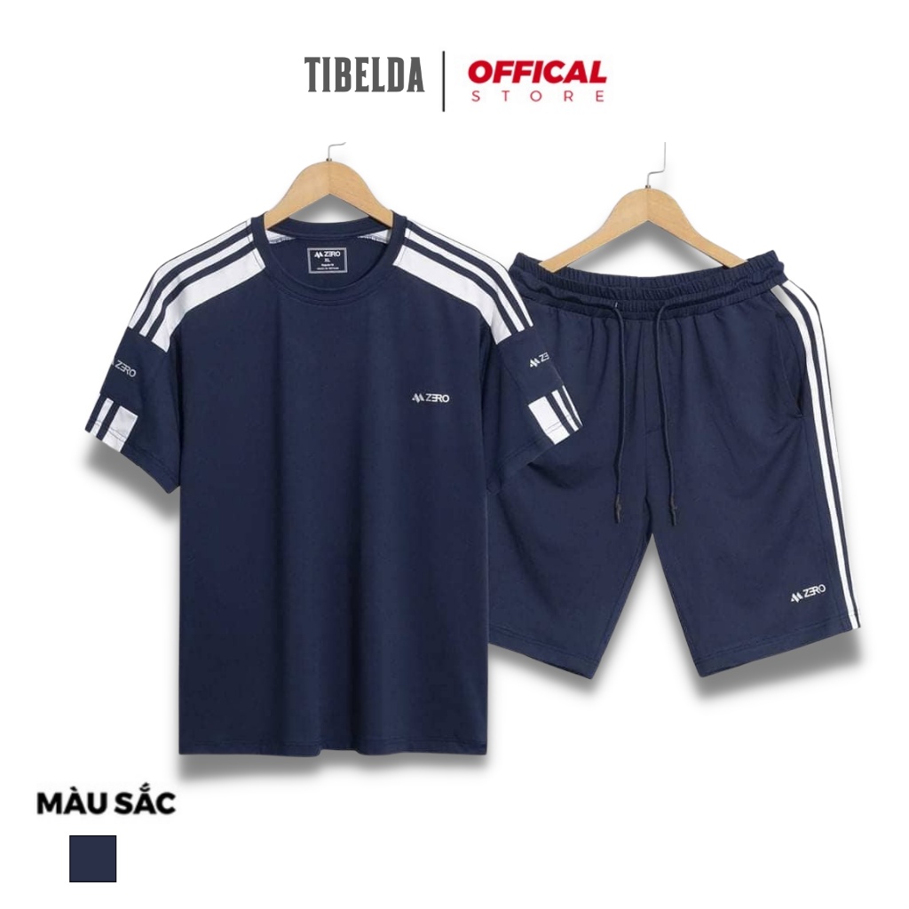 Bộ quần áo thể thao nam hè thoáng mát, bộ mặc nhà nam chuẩn form, viền tay cao cấp cực thoải mái