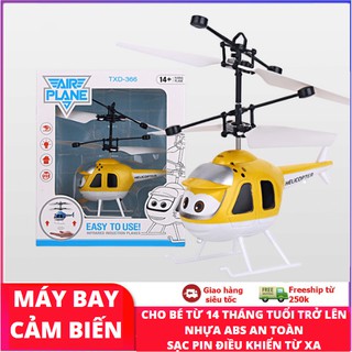 [Mã TOY0D giảm 15K đơn bất kỳ] Máy Bay Trực Thăng Đồ Chơi Điều Khiển Từ Xa Cảm Biến Hồng Ngoại Kèm Cáp Sạc