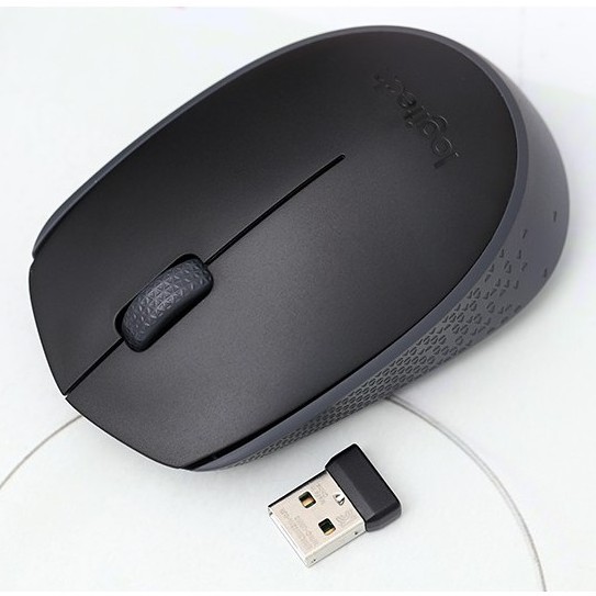 Chuột Không Dây Logitech M170 Đen 1000 DPI - Hàng chính hãng - BH 12 tháng