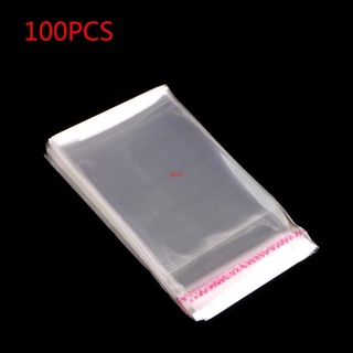 Set 100 Túi Bóng Kính Trong Suốt Có Thể Tái Sử Dụng Cho Làm Bánh