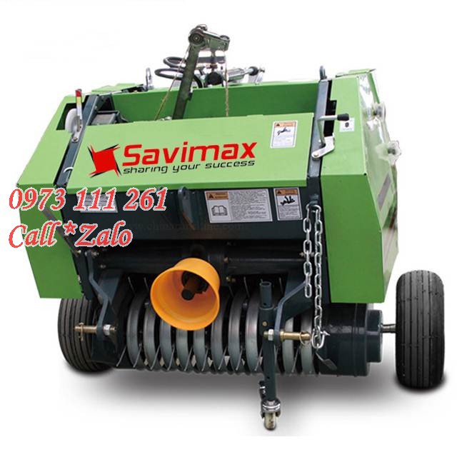Máy cuộn rơm, máy cuốn rơm 850 cuộn 20-25kg, mỗi giờ cuốn 200 cuộn lắp cho máy cày máy kéo