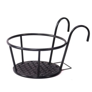 Giỏ sắt đựng chậu hoa treo ban công