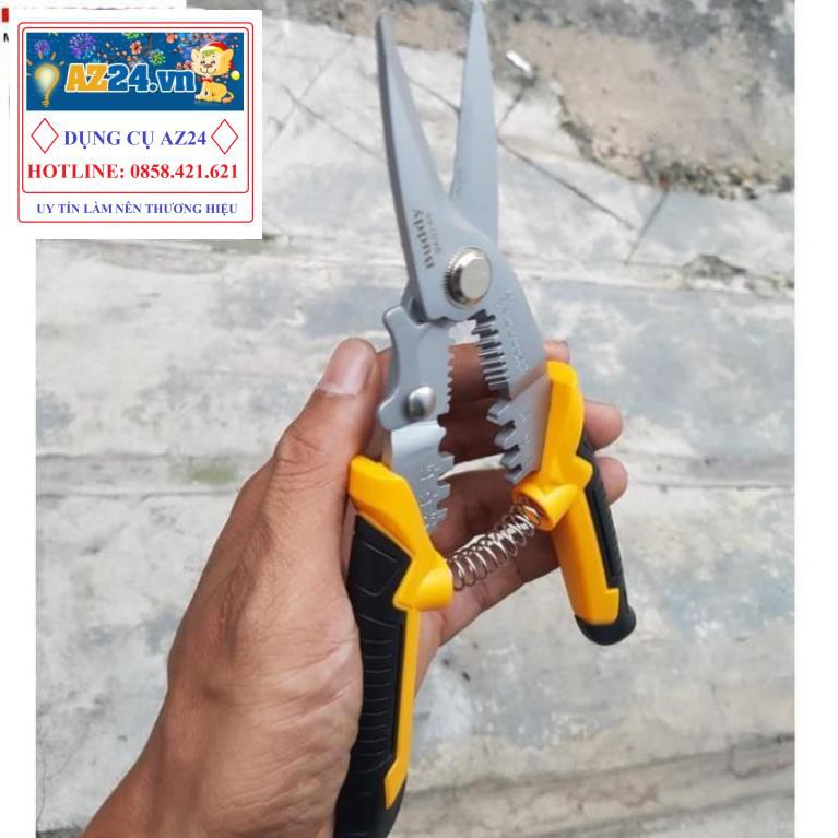 200mm Kìm Đa Năng 3 Trong 1 Cắt – Tuốt – Bấm Cos Buddy BA0144 (Đài Loan)