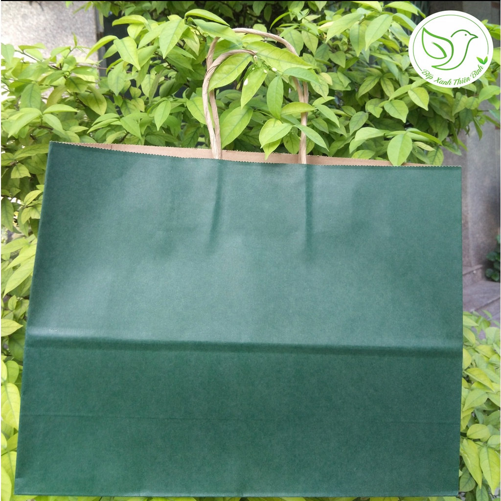 10 Túi đựng quà, túi giấy nhiều màu, nhiều size có quoai chắc chắn, sang trọng, bền bỉ, an toàn với môi trường