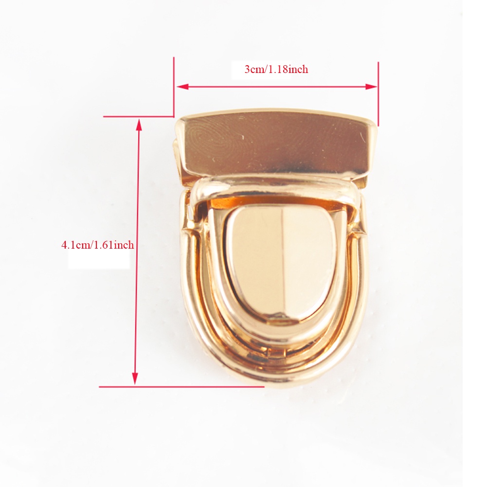 1 Khóa Cài Dạng Xoắn Bền Bỉ Cho Túi Xách