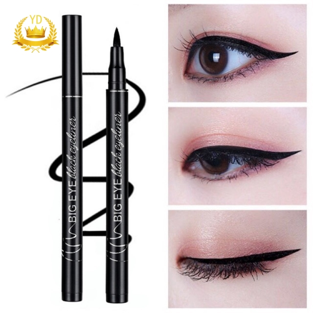 [Hàng mới về] Bút kẻ mắt dạng lỏng chống nước chống bay hơi màu đen tuyền