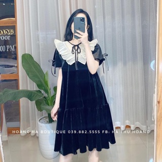 Bán sỉ váy nhung bèo cho nữ