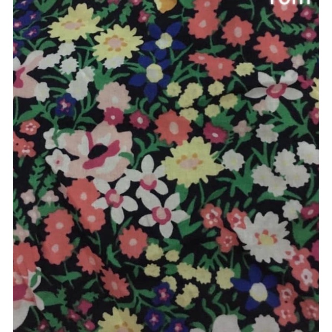Thô boi hoa nhí 100% cotton ms2