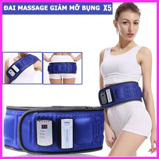 Đai Massage Giảm Béo X5 công nghệ Hàn Quốc 5 động cơ