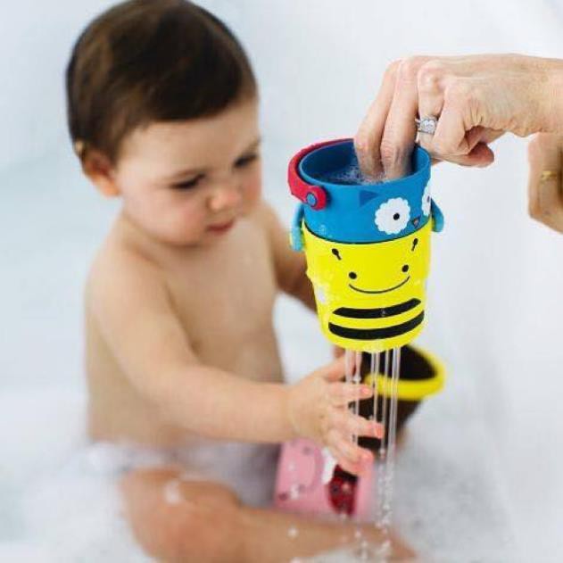Ninikids: Đồ chơi tắm xuất khẩu M xô thùng đồ chơi tắm cho bé