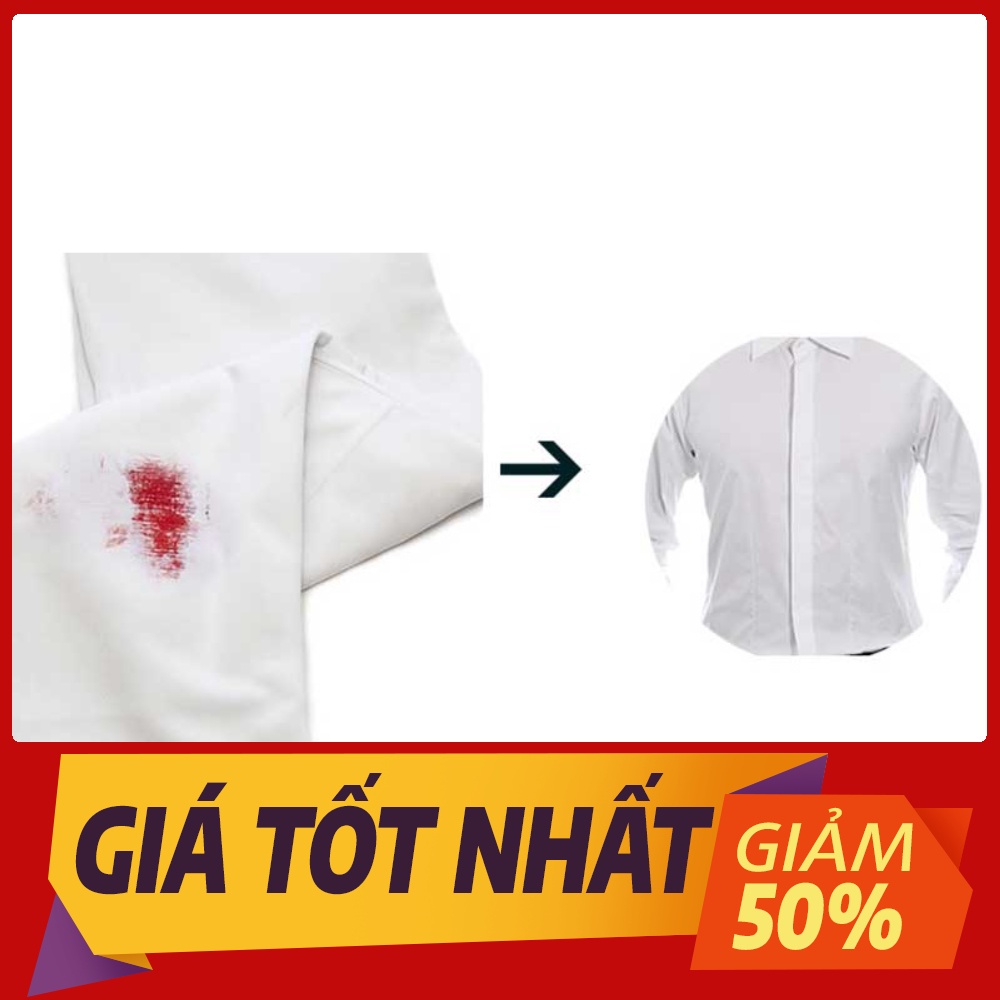 Chất tẩy quần áo,tẩy vết máu dính trên quần áo siêu sạch nhanh an toàn và hiệu quả