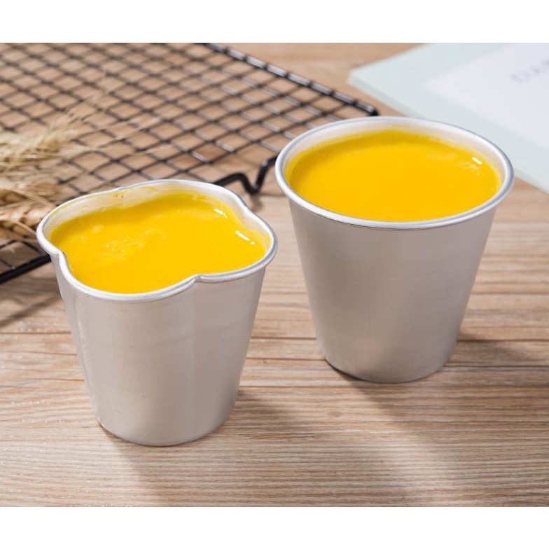 Khuôn Làm Bánh Pudding Tròn B06 Hợp Kim Nhôm
