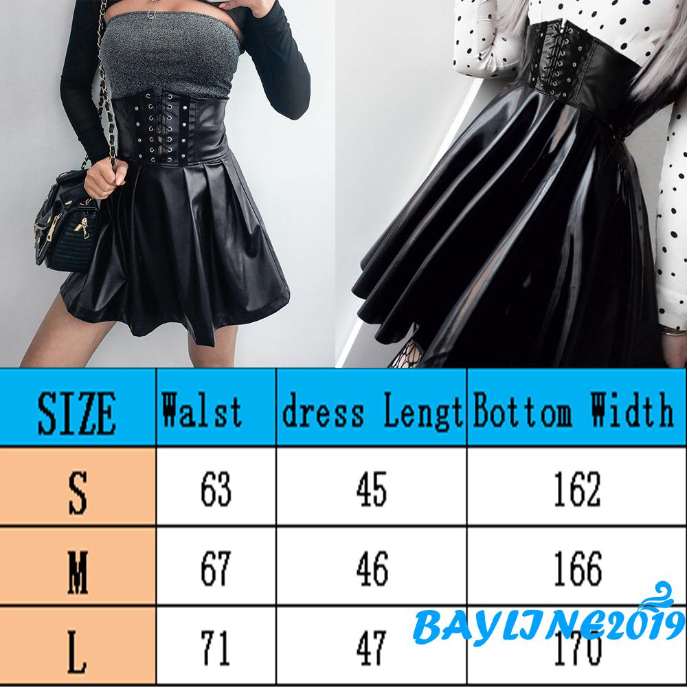 Chân Váy Da PU Lưng Cao Thời Trang Hàn Quốc Cho Bạn Nữ | BigBuy360 - bigbuy360.vn