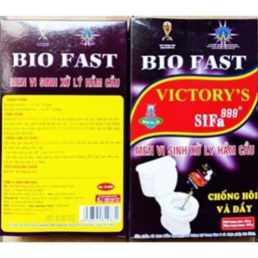 Men vi sinh khử mùi toilet bồn cầu chống mùi hôi cống bể phốt men vi sinh khử mùi Bio Fast 300g Sifa NGHIỆN NHÀ