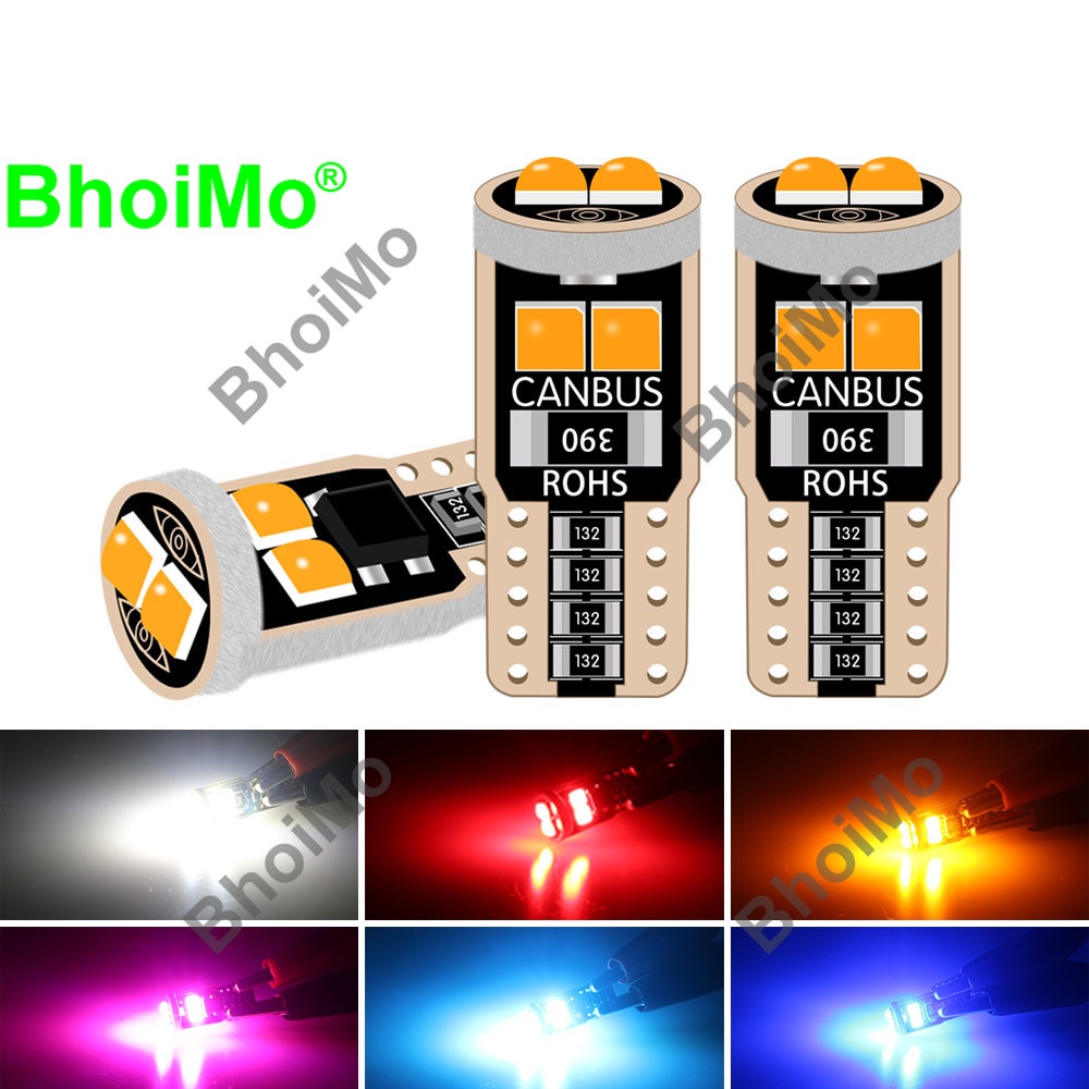 Bóng Đèn led T10 6smd W5W 3030 194 168 6000K Chất Lượng Cao Trang Trí