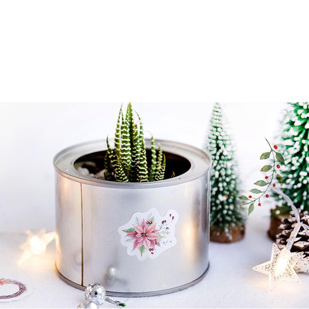 Hộp 45 Miếng Dán Trang Trí Sổ Tay Chủ Đề Giáng Sinh Năm Mới