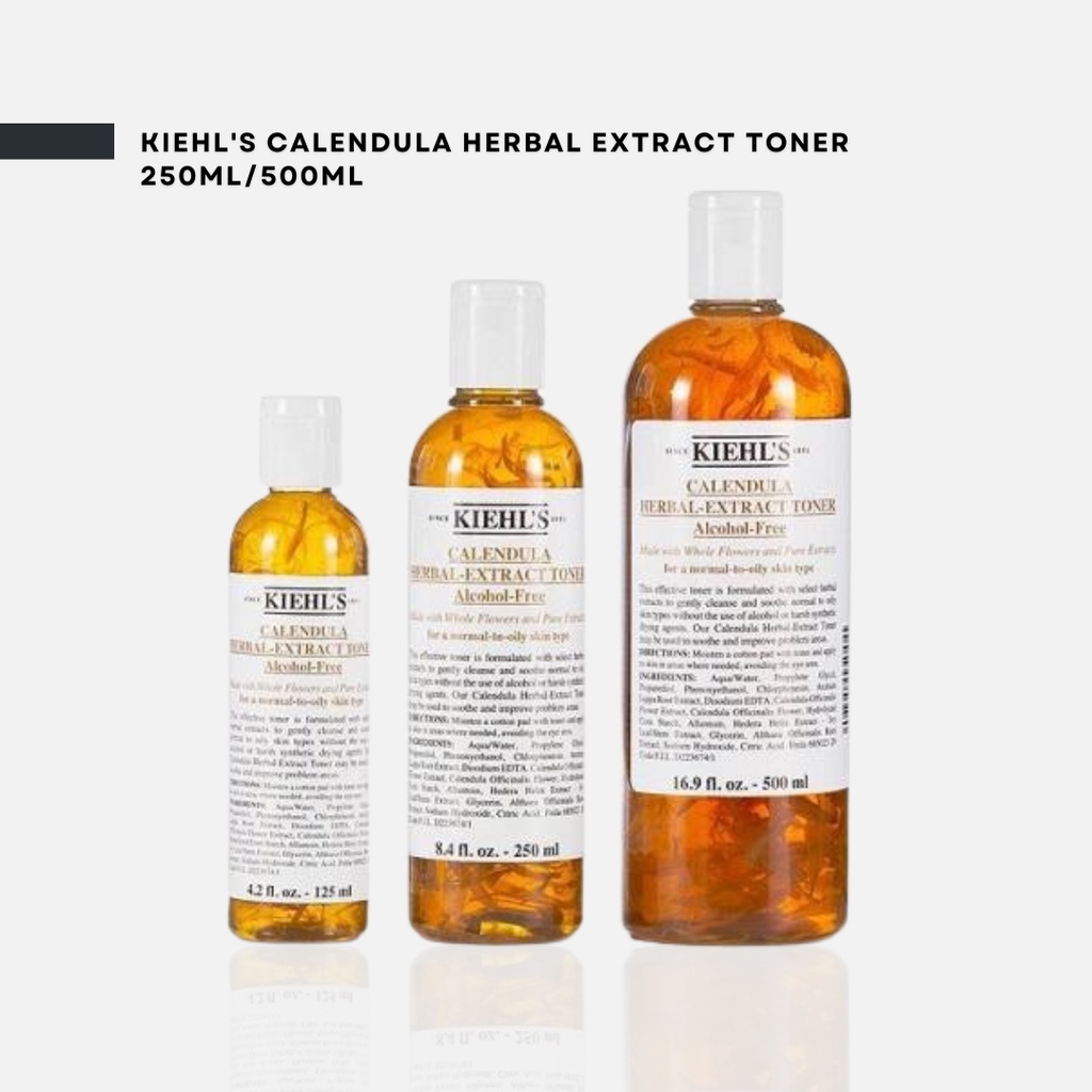 Toner hoa Cúc Kiehl's Calendula Herbal Extract Toner Dành cho Da Nhạy Cảm 40ml