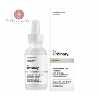 [BẢN CANADA] Tinh chất Giảm mụn Dưỡng da The Ordinary Niacinamide 10% + Zin c 1%