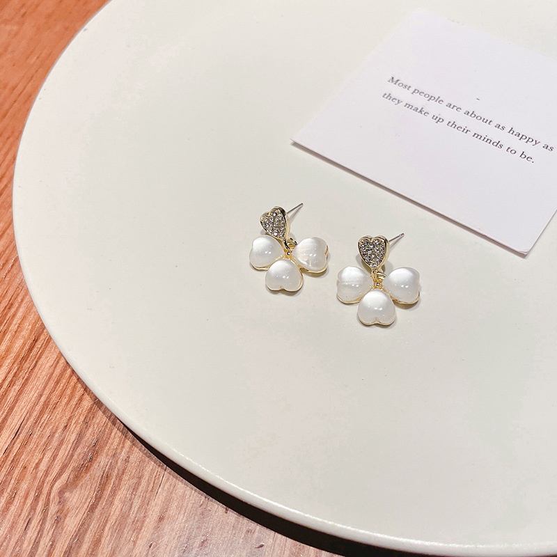 Khuyên Tai Hình Gấu Dễ Thương Phong Cách Hàn Quốc