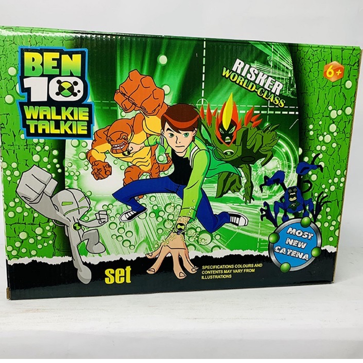 ĐỒ CHƠI BEN10 ỐNG NHÒM KÈM BỘ ĐÀM