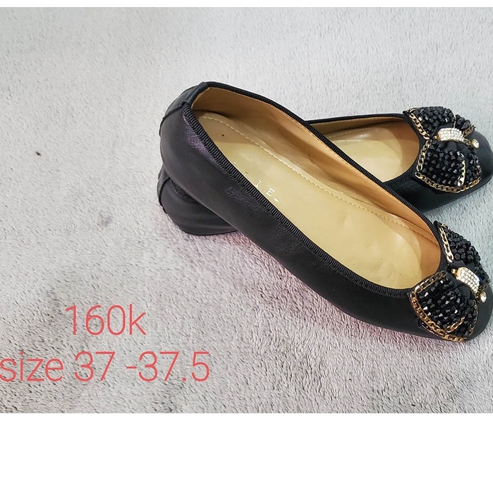 Giày công sở si hiệu da thật secondhand SIZE 37