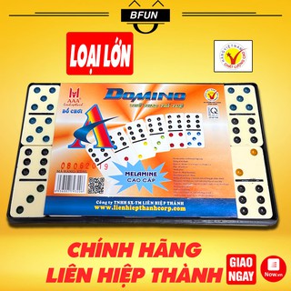 Bộ Cờ DOMINO Ngà (LOẠI LỚN) Liên Hiệp Thành - Đô Mi Nô Nhựa Cao Cấp - Đồ Chơi Trẻ Em BFUN
