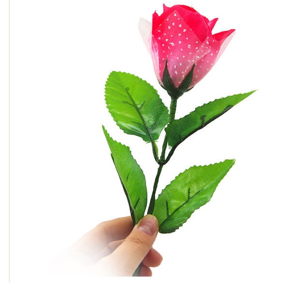 Ảo thuật hoa hồng đèn dlite loại cao cấp nút bấm nhạy pin trâu