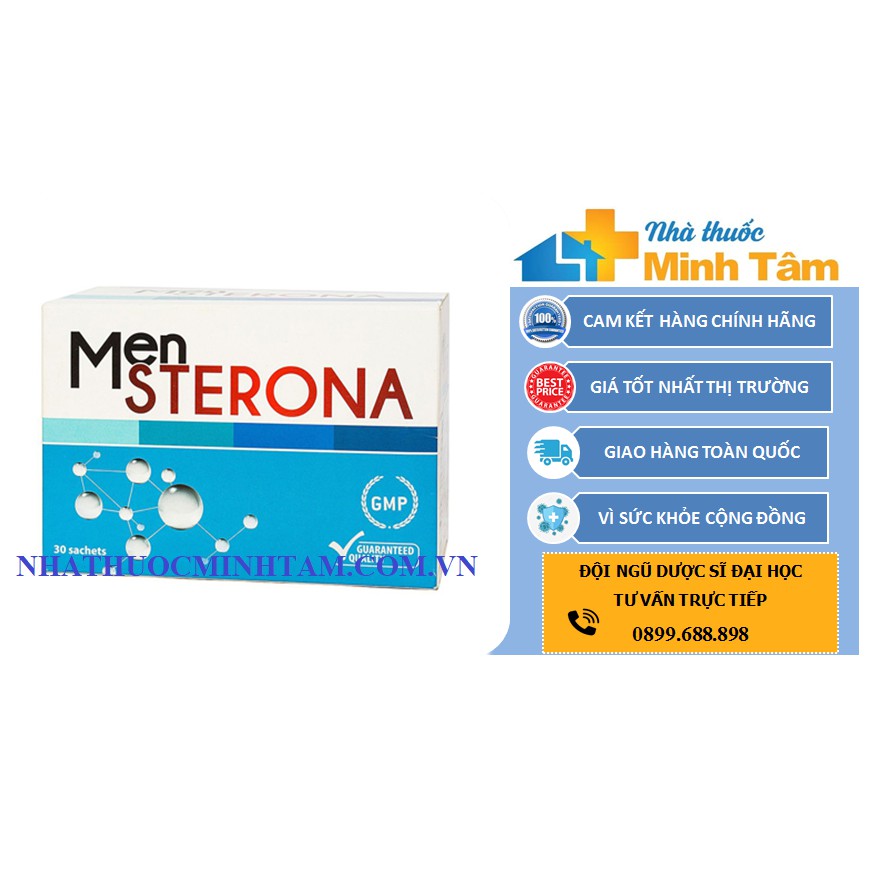 Mensterona [CHÍNH HÃNG] dành cho nam giới - BỔ TlNH TRÙNG, GIẢM DỊ DẠNG