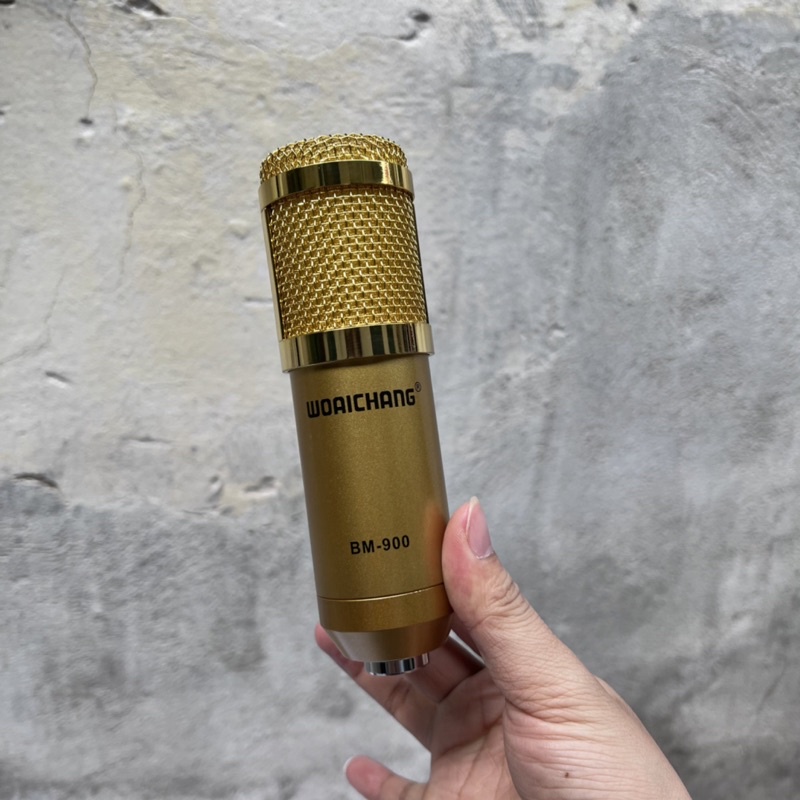 COMBO HÁT THU ÂM LIVESTREAM XOX K10 2020-MIC WOAICHANG BM900 KÈM PHỤ KIỆN TẶNG TAI NHÉ