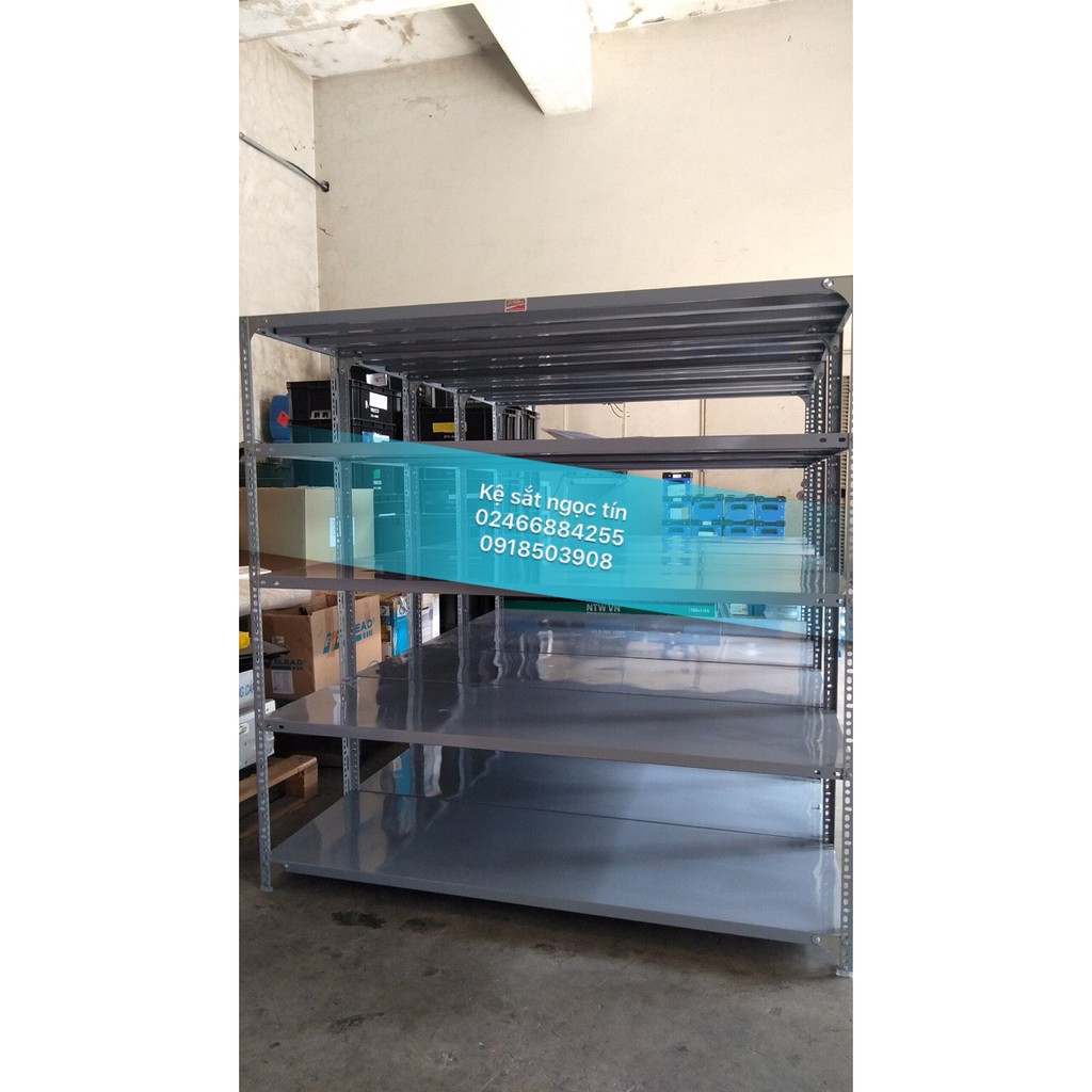 kệ sắt v lỗ đa năng 5 tầng