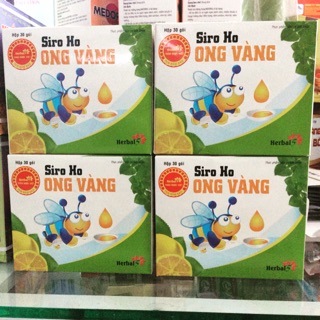SIRO HO ONG VÀNG hộp 30 gói