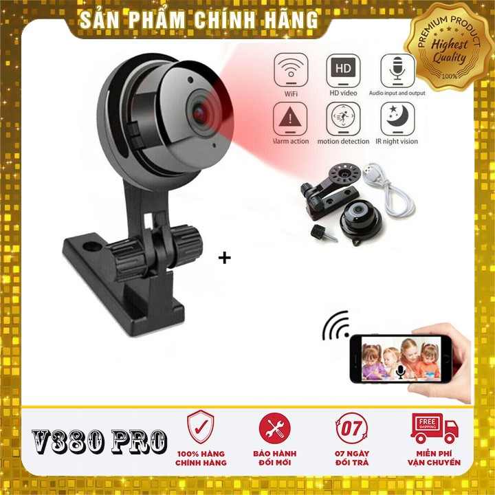 [Freeship⚡️]Camera giám sám sát không Dây V380 PRO - Hồng ngoại Quan sát ban đêm / Thẻ nhớ 32GB/ Thẻ nhớ 64GB | BigBuy360 - bigbuy360.vn