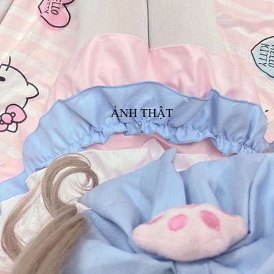 [O] Maid cosplay - Đầm hóa trang hầu gái mèo loli lolita người giúp việc dễ thương màu hồng xanh [Miu Cosplay] | BigBuy360 - bigbuy360.vn