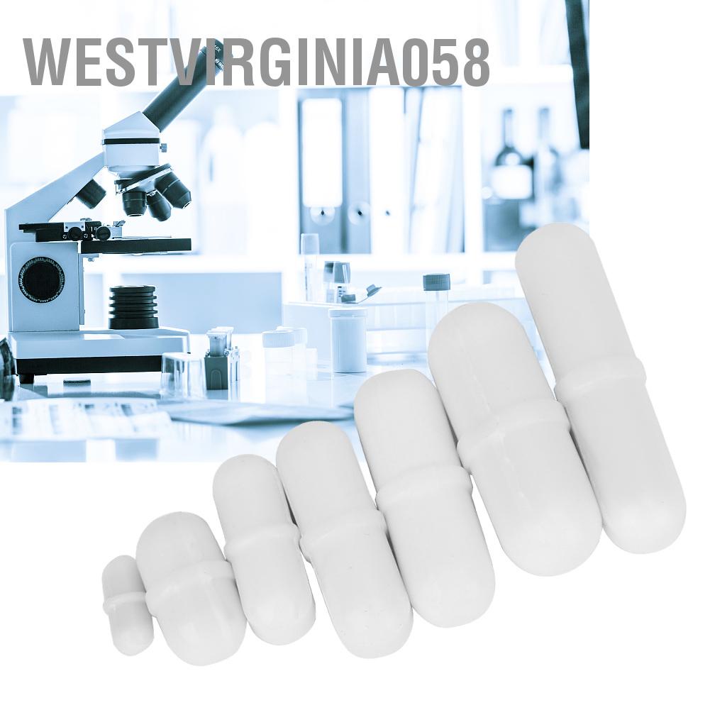 Westvirginia058 Thanh khuấy 7 cái Loại B PTFE Phòng thí nghiệm từ Máy trộn cho máy