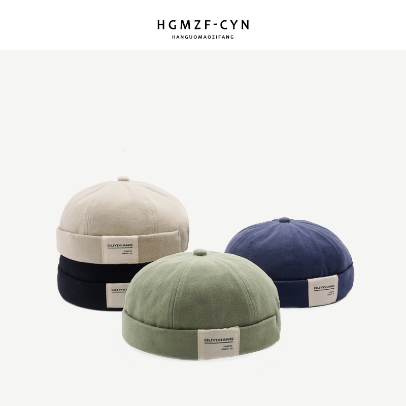 Mũ không vành kiểu dáng retro thời trang phong cách Hàn Quốc
