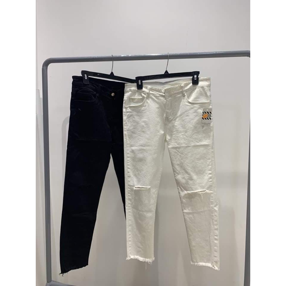 [Mã SKAMAP6 giảm 8% TỐI ĐA 50K đơn250K] Quần Baggy 001 rách - UNISEX Cao Cấp (giá rẻ) | BigBuy360 - bigbuy360.vn