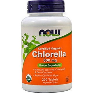 Tảo Lục Chlorella 500mg viên Now