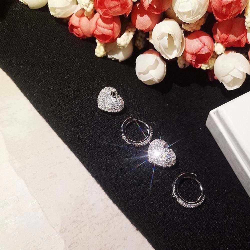 Bông Tai Lủng Lẳng Dễ Thương Cho Nữ|Trái Tim Trang Trí Xinh Xắn Chất Lượng