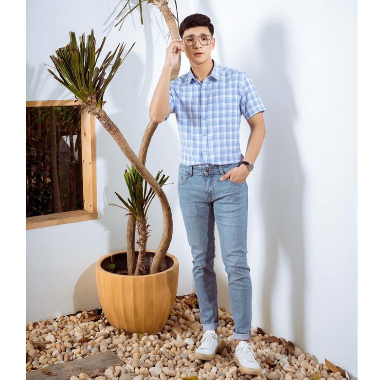 [SIZE 38] OWEN - Áo sơ mi ngắn tay Owen chất cafe 22713 | BigBuy360 - bigbuy360.vn