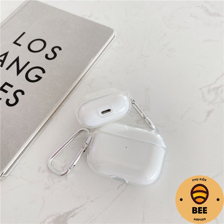 Case Airpod Vỏ Bao Đựng Tai Nghe Airpod 1 2 Pro Nhựa Trong Suốt - BEE SHOP