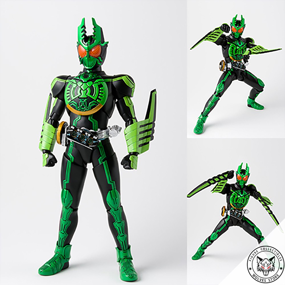 [Order báo giá] Mô hình chính hãng SHF: Kamen Rider OOO (Ozu) Gatakiriba Combo