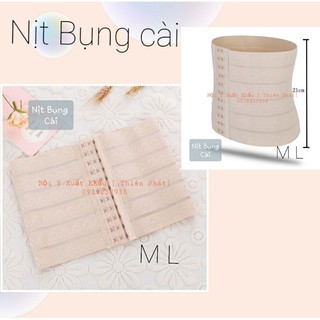 🎀 đai nịt bụng, nịt ngực nấc cài.
