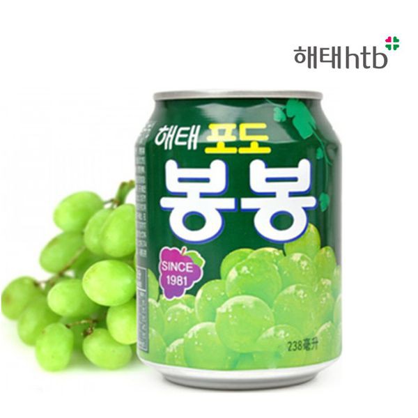 (3 vị) Nước soda thạch Dừa Haitai 238ml